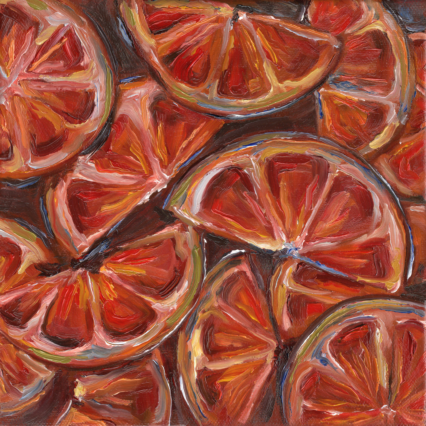 Blood Oranges Print