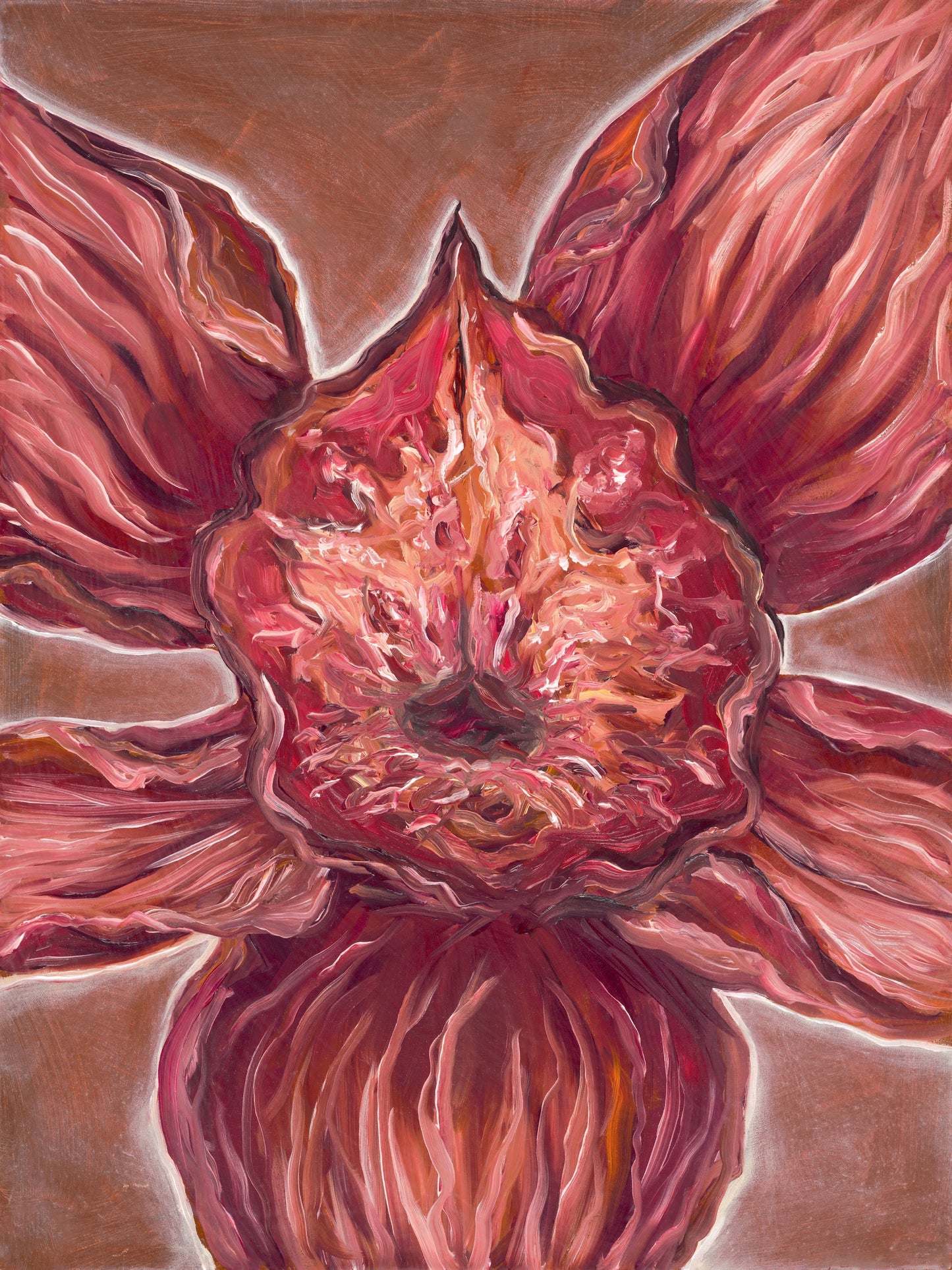 Moody Little Orchid Print